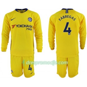 Chelsea Dres Fabregas 4 Dječji Gostujući 2018/19 Dugim Rukavima